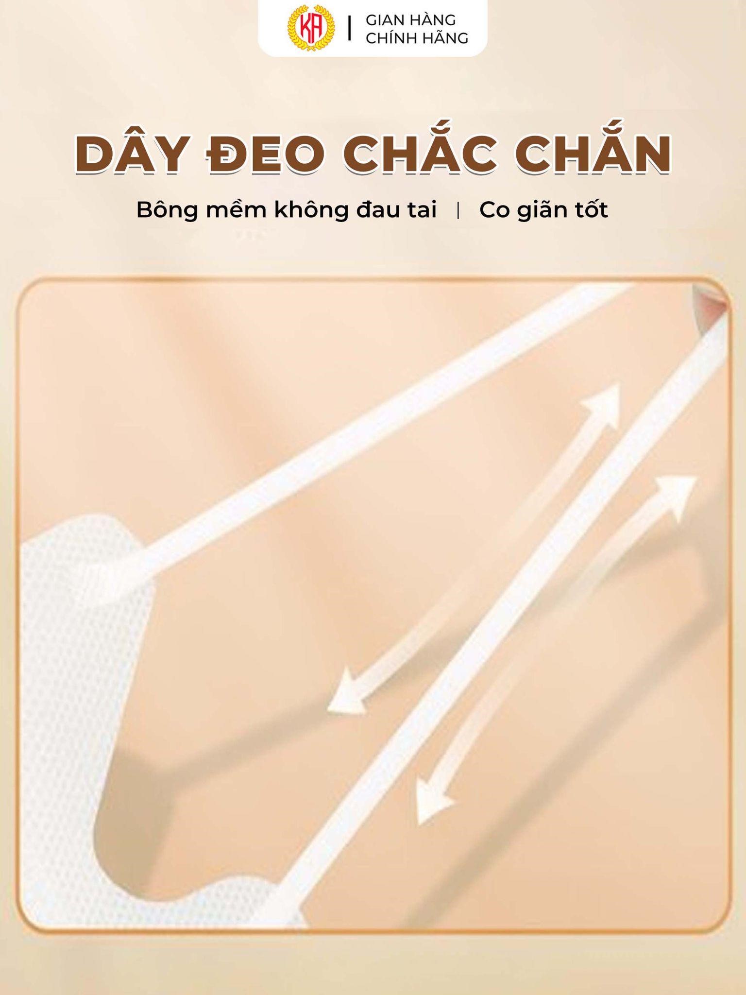  
Khẩu trang được đóng gói cẩn thận