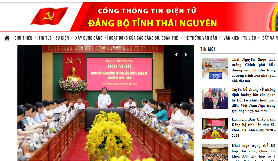 Cổng thông tin điện tử Đảng bộ tỉnh: 'Cầu nối' ý Đảng - lòng dân  