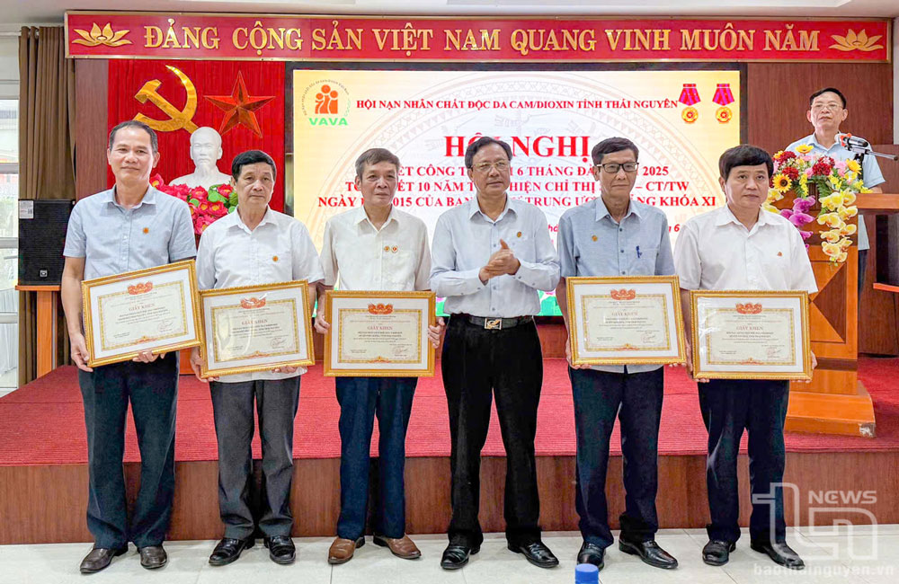 Thái Nguyên thực hiện hiệu quả việc hỗ trợ nạn nhân da cam