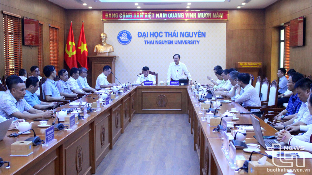 Khảo sát hoạt động khoa học, công nghệ tại Đại học Thái Nguyên