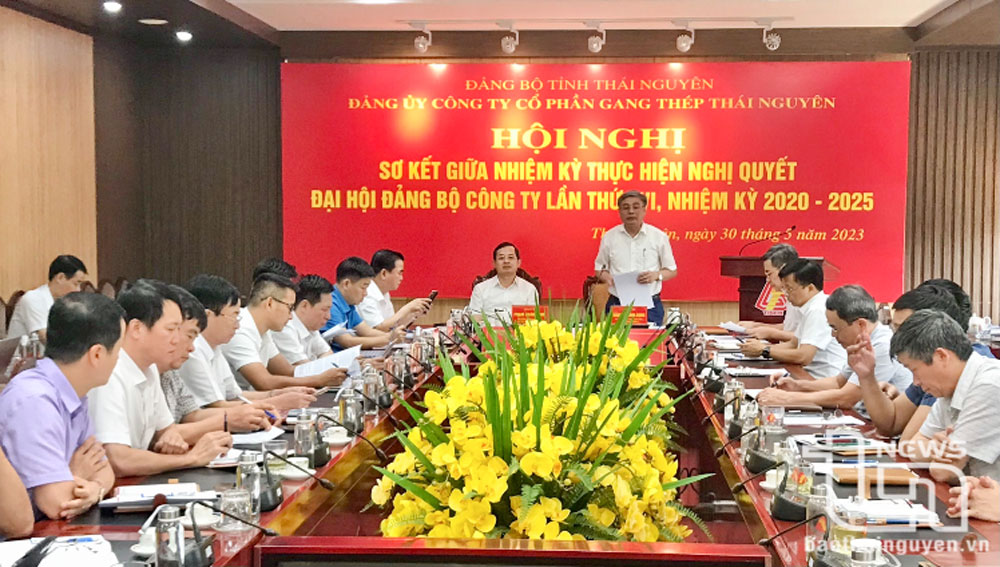 Đảng bộ Công ty CP Gang thép Thái Nguyên: Đoàn kết, nỗ lực vượt qua khó khăn
