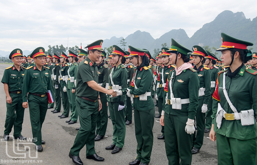 Kiểm tra, động viên lực lượng tham gia diễu binh, diễu hành kỷ niệm 80 năm thành lập nước