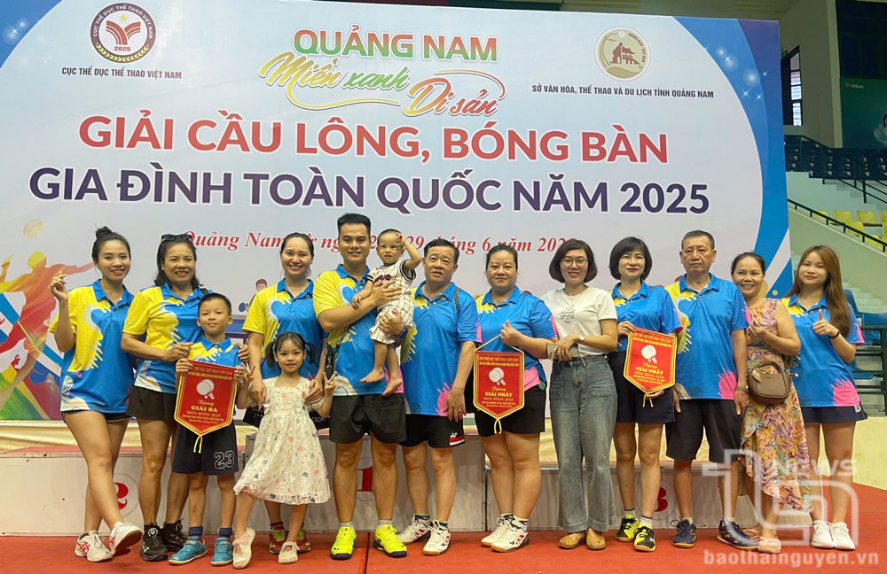 Các vận động viên Thái Nguyên tham dự Giải ở bộ môn Bóng bàn.