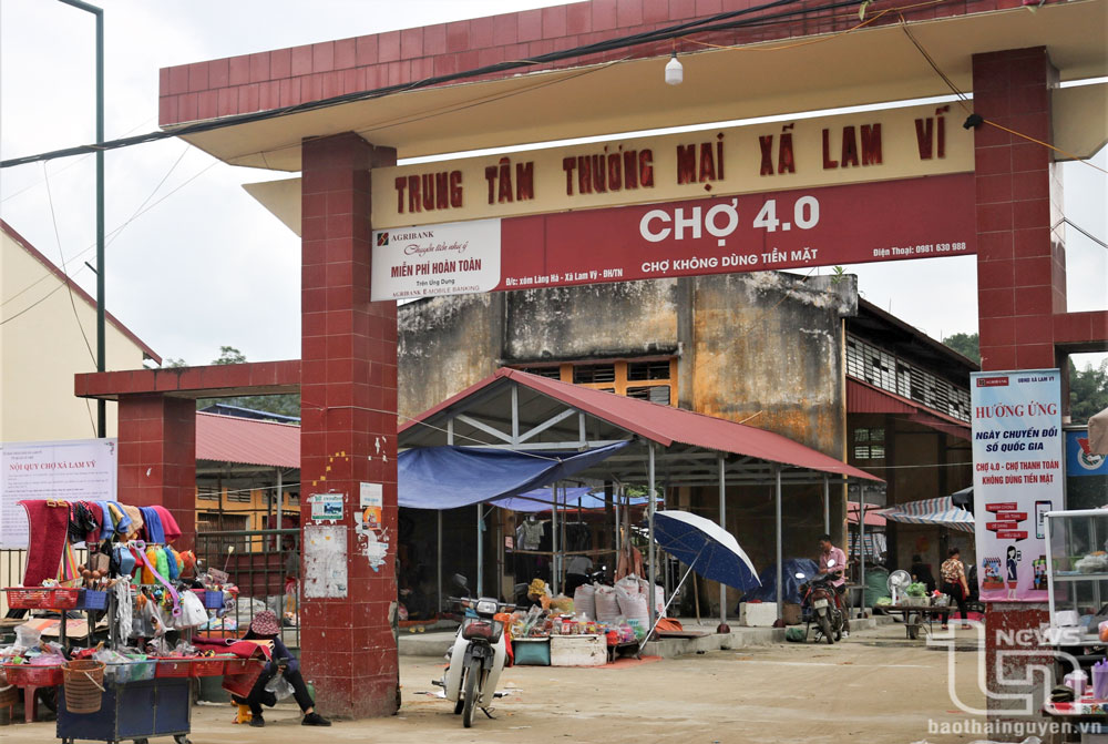 Chợ 4.0 xã Lam Vĩ (Định Hóa).