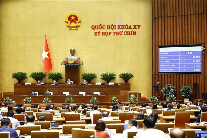 Thông qua Nghị quyết của Quốc hội phê chuẩn danh sách Phó Chủ tịch và Ủy viên Hội đồng bầu cử quốc gia