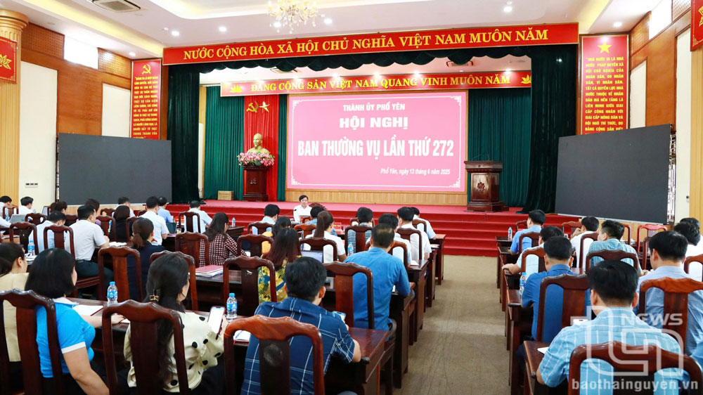 TP. Phổ Yên: Vận hành thử nghiệm hoạt động của 5 đơn vị xã, phường sau sáp nhập