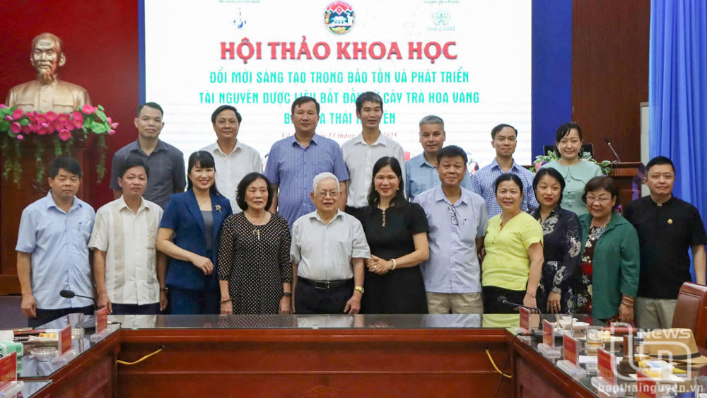 Nhiều nhà khoa học đầu ngành quy tụ tại hội thảo về trà hoa vàng ở Võ Nhai