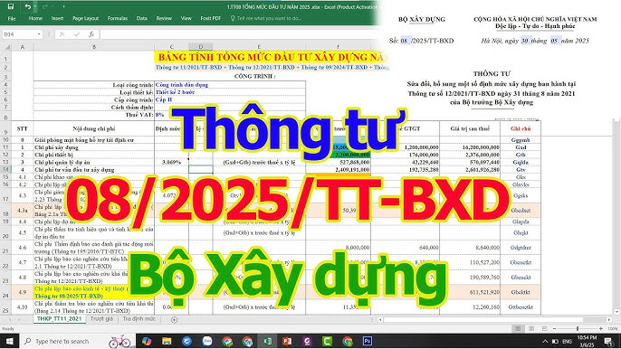 Sửa đổi, bổ sung, bãi bỏ một số định mức xây dựng tại Thông tư 12/2021