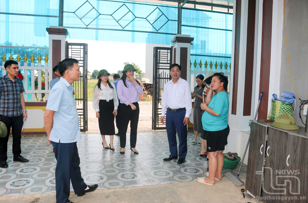 Các ban của HĐND tỉnh khảo sát tại khu tái định cư phường Đông Cao (TP. Phổ Yên).