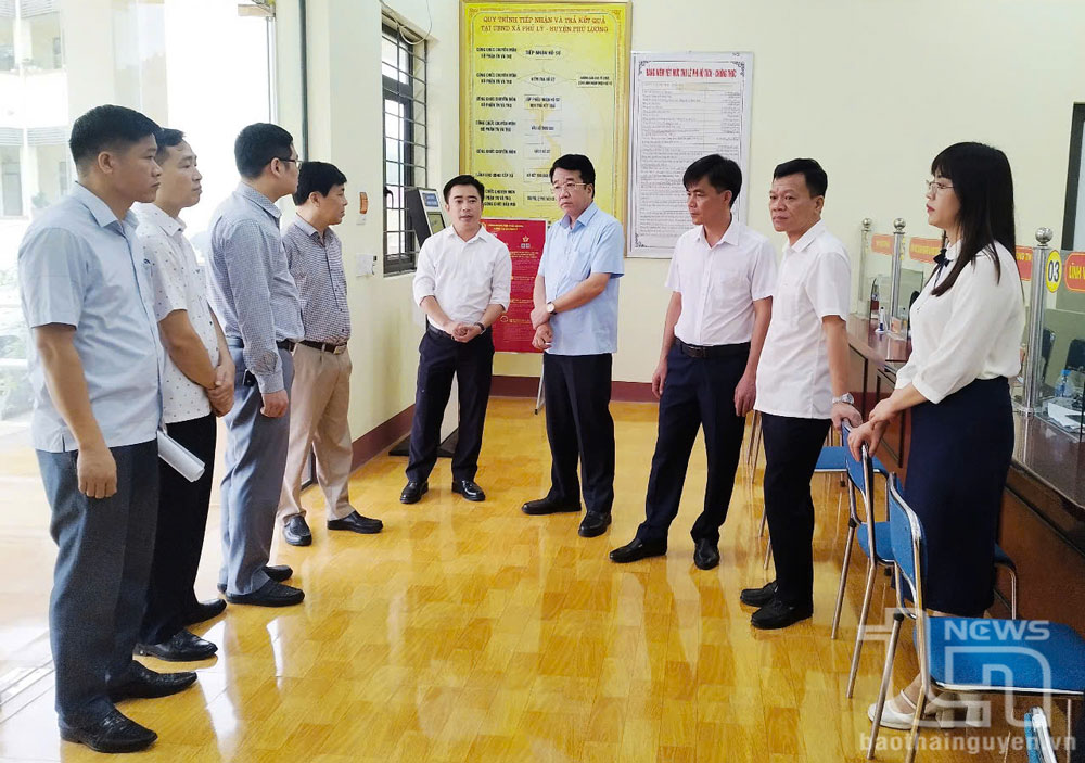 Kiểm tra công tác chuẩn bị vận hành bộ máy chính quyền cấp xã mới