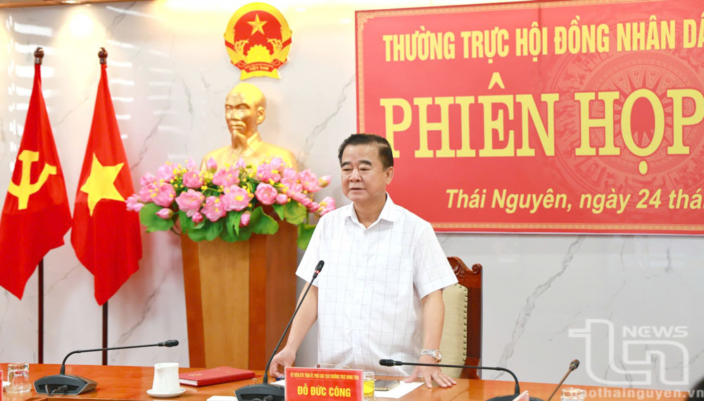 Hoàn thiện các nội dung trình tại kỳ họp chuyên đề HĐND tỉnh Thái Nguyên