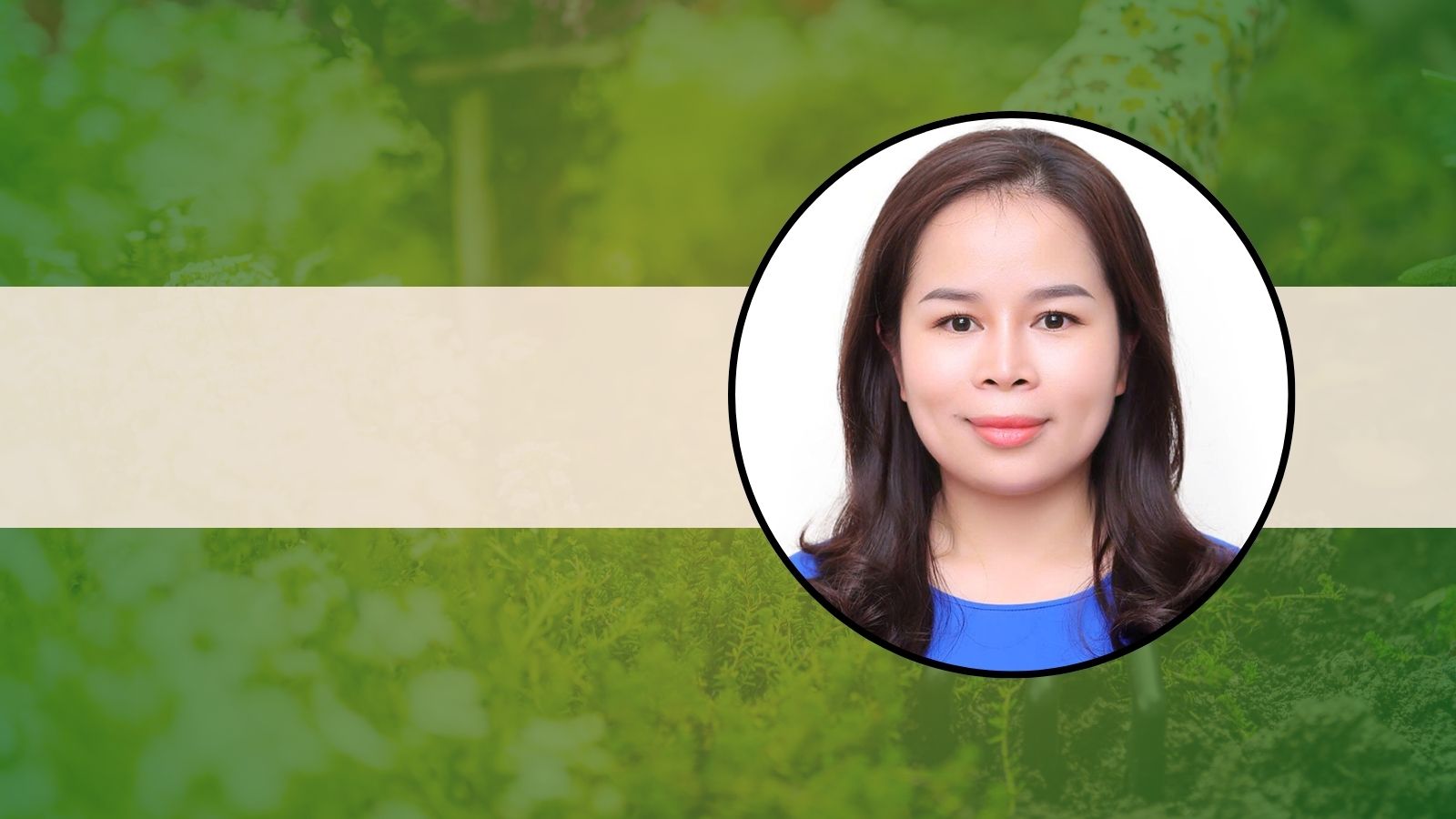 Bà Ma Thị Mận, Bí thư Đảng ủy, Chủ tịch HĐND xã Bạch Thông.