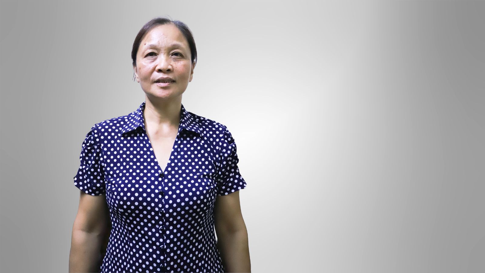 Bà Nguyễn Thị Hương, Bí thư Chi bộ tổ dân phố số 2, phường Chùa Hang (phường Linh Sơn mới).
