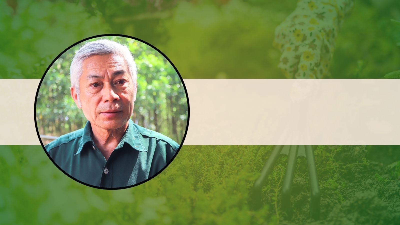 Ông Nguyễn Văn Lộc, Chủ tịch Hội Nạn nhân chất độc da cam/dioxin xã Tân Kim (Phú Bình).