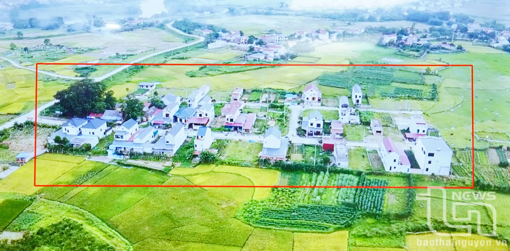 Hiện trạng khu tái định cư.