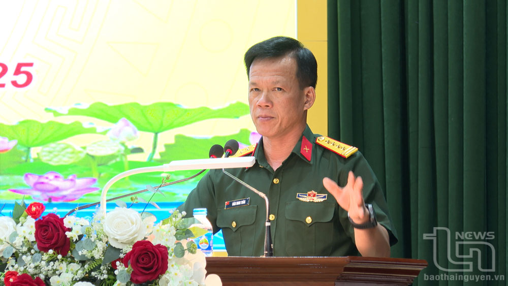 Bộ Chỉ huy Quân sự tỉnh Thái Nguyên mới sẽ chính thức hoạt động từ ngày 1/7/2025