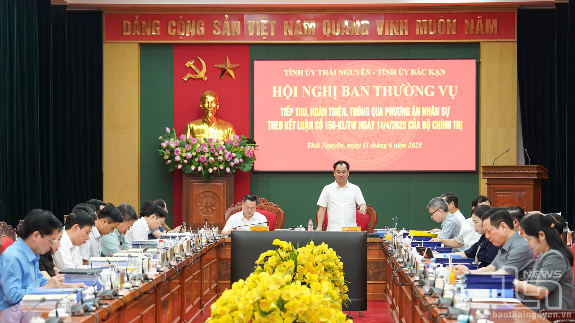 Ban Thường vụ Tỉnh ủy Thái Nguyên, Bắc Kạn: Hoàn thiện, thông qua phương án nhân sự
