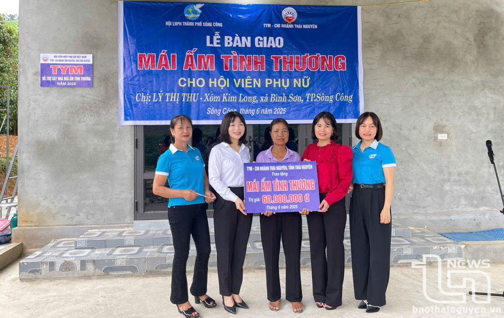 TYM - Chi nhánh Thái Nguyên: Chung tay xây dựng 'Mái ấm tình thương'