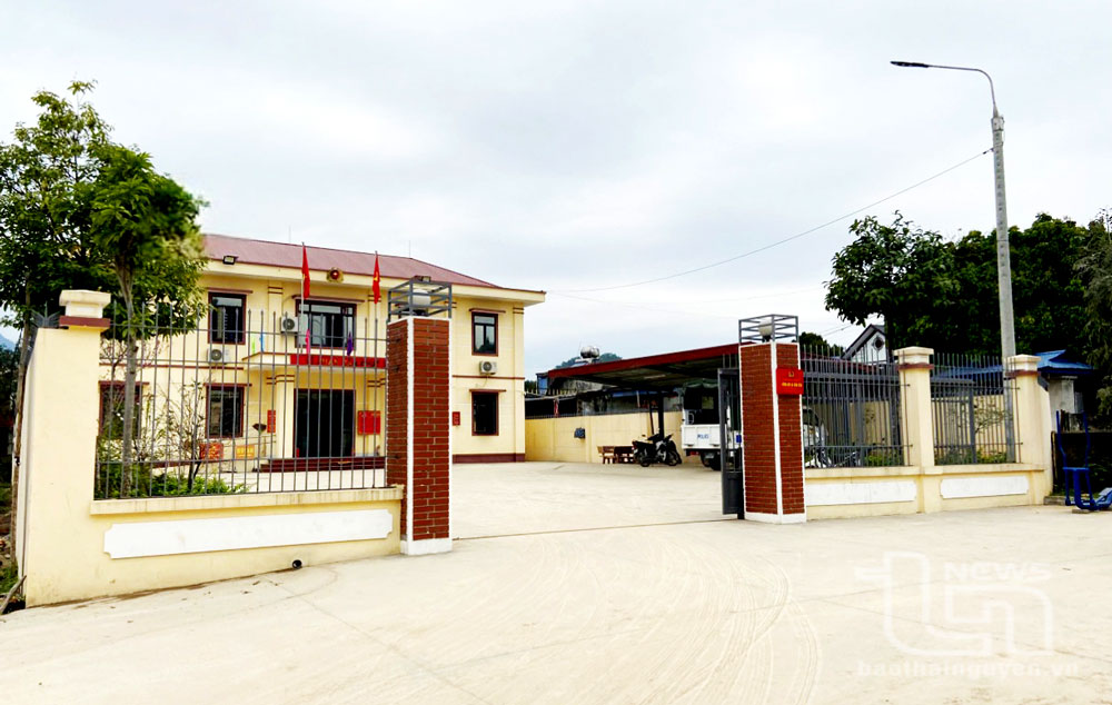 Sau khi sắp xếp, sáp nhập cấp xã, tỉnh, Công an tỉnh sẽ tham mưu xây dựng trụ sở công an các phường, xã mới bảo đảm đáp ứng nhu cầu phục vụ nhân dân tốt hơn. Trong ảnh: Trụ sở Công an xã Văn Yên (Đại Từ) hiện nay.