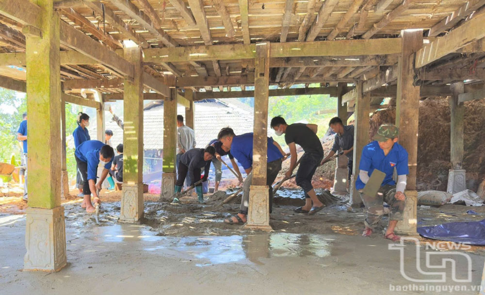 Tuổi trẻ Võ Nhai xung kích, tình nguyện vì cộng đồng