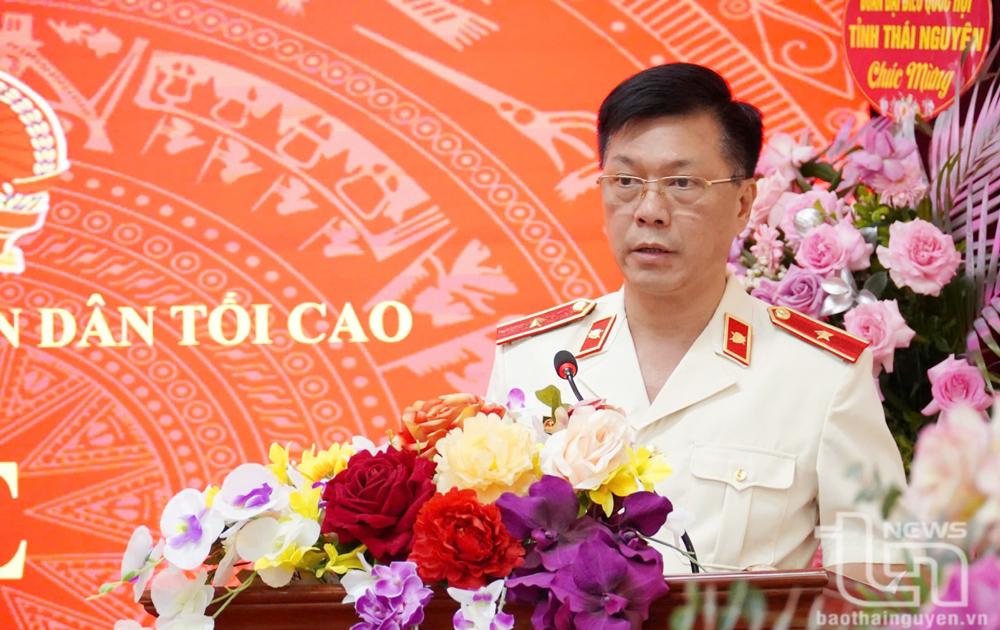 Đồng chí Lý Văn Huấn được bổ nhiệm Viện trưởng Viện Kiểm sát nhân dân tỉnh Thái Nguyên sau sáp nhập