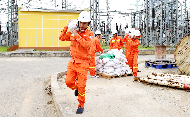 EVN khẩn trương ứng phó cơn bão số 1