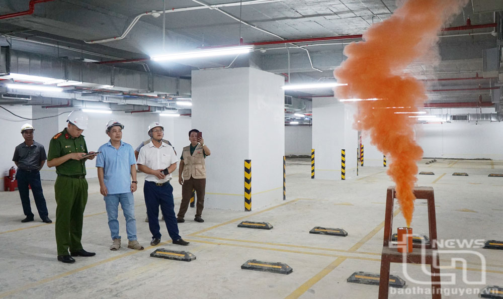 Nghiệm thu hệ thống phòng cháy, chữa cháy Dự án Tháp đôi Prime