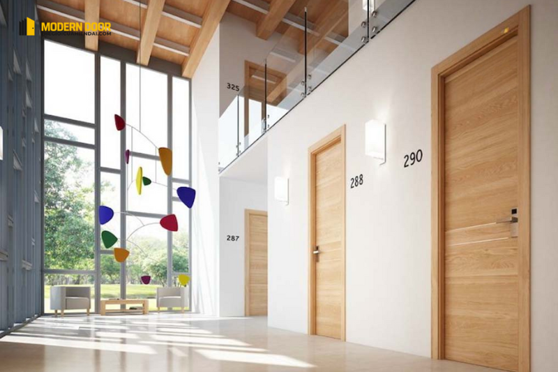 Cửa gỗ Melamine - Giải pháp mang đến không gian sang trọng, hiện đại