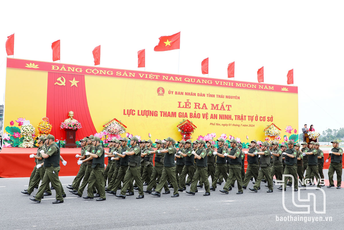 Trên 6.700 người tham gia Lực lượng bảo vệ an ninh trật tự ở cơ sở