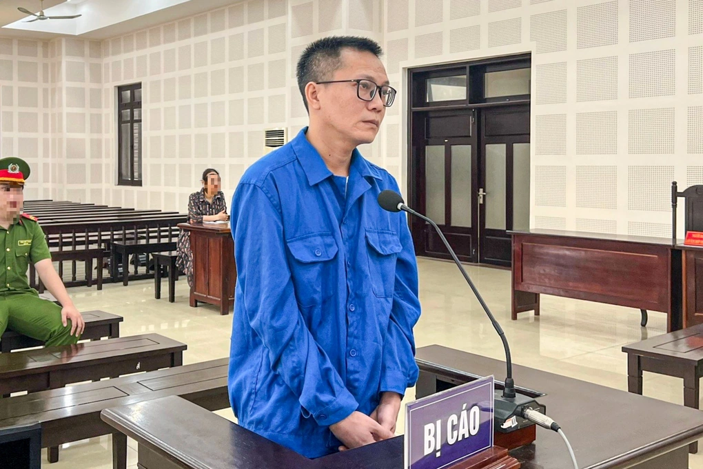 Bị cáo Lê Đức Pháp (nguyên cán bộ ngân hàng, trú xã Hòa Phước, huyện Hòa Vang, TP. Đà Nẵng) lĩnh 12 năm tù về tội Lừa đảo chiếm đoạt tài sản. Ảnh: INTERNET.