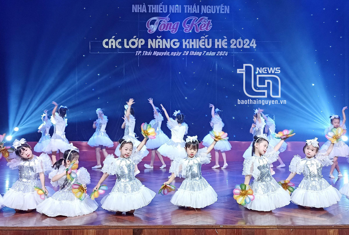 Nhà Thiếu nhi Thái Nguyên: Đa dạng sân chơi cho thiếu nhi dịp hè