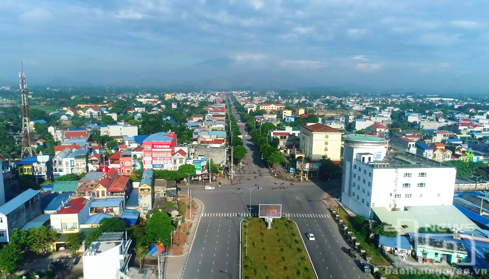 Sông Công xây dựng tuyến phố văn minh đô thị