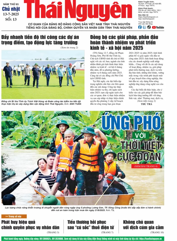 Số 13 ngày 13/7/2025