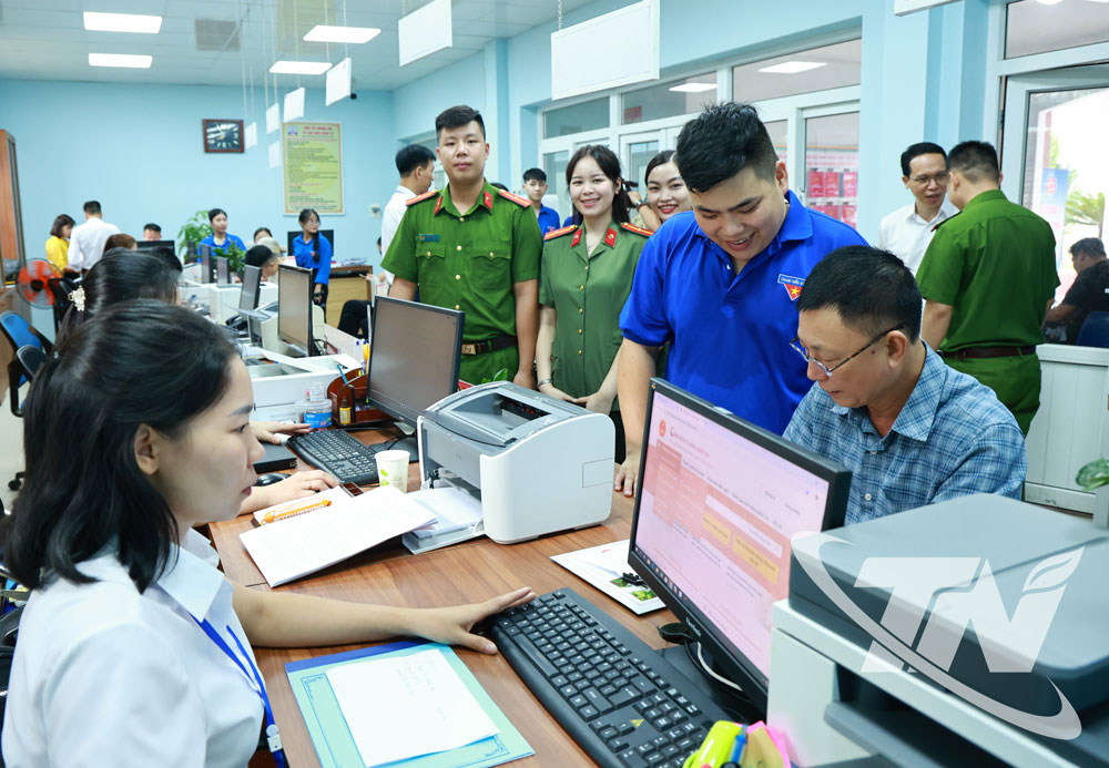 1.500 thanh niên Thái Nguyên ra quân hỗ trợ vận hành chính quyền hai cấp