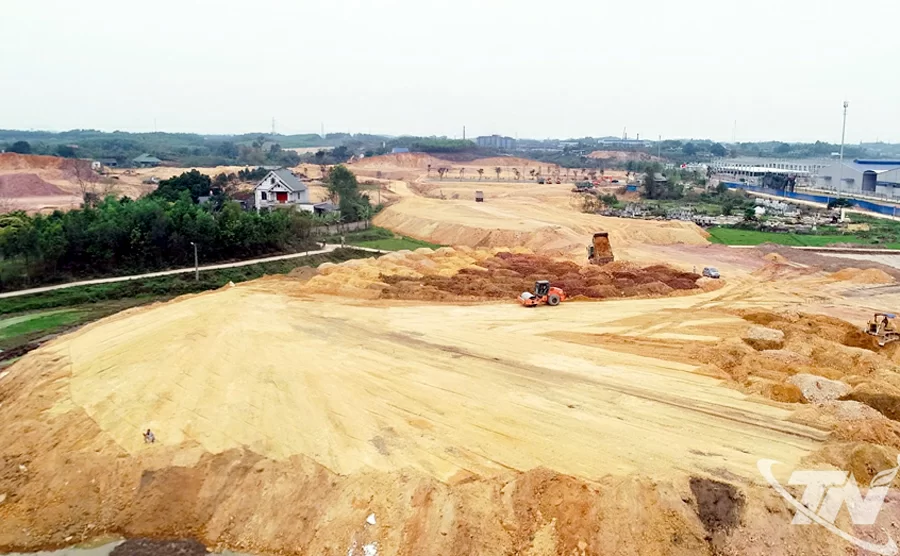 Dự án đầu tư xây dựng và kinh doanh kết cấu hạ tầng Khu công nghiệp Sông Công II - giai đoạn 2 đang được triển khai thuận lợi, sẽ tiếp tục thu hút nhiều nhà đầu tư lớn.
