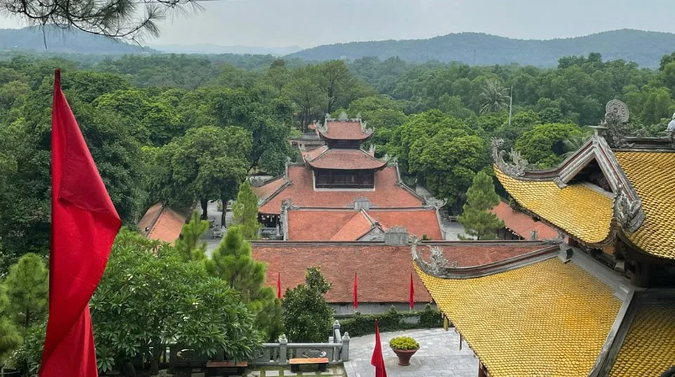 Toàn cảnh Khu di tích văn hóa-lịch sử Côn Sơn-Kiếp Bạc.