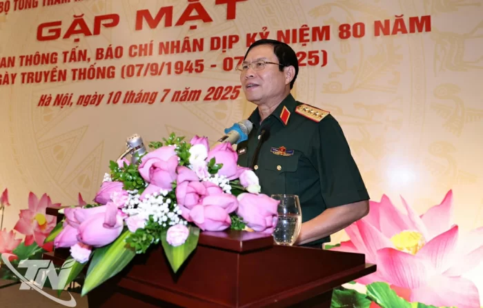 Bộ Tổng Tham mưu: Gặp mặt các cơ quan báo chí nhân kỷ niệm 80 năm Ngày truyền thống