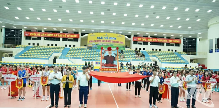 Khai mạc Giải vô địch bóng chuyền U23 quốc gia tại Thái Nguyên