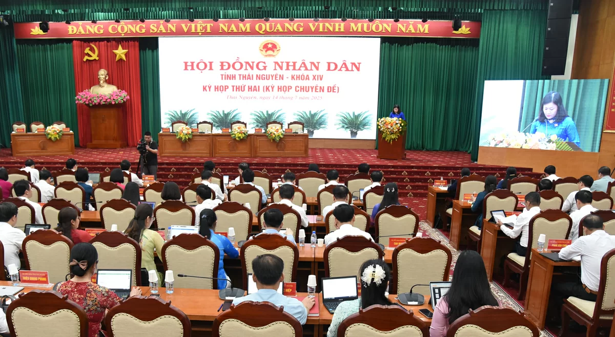 Quang cảnh Kỳ họp.