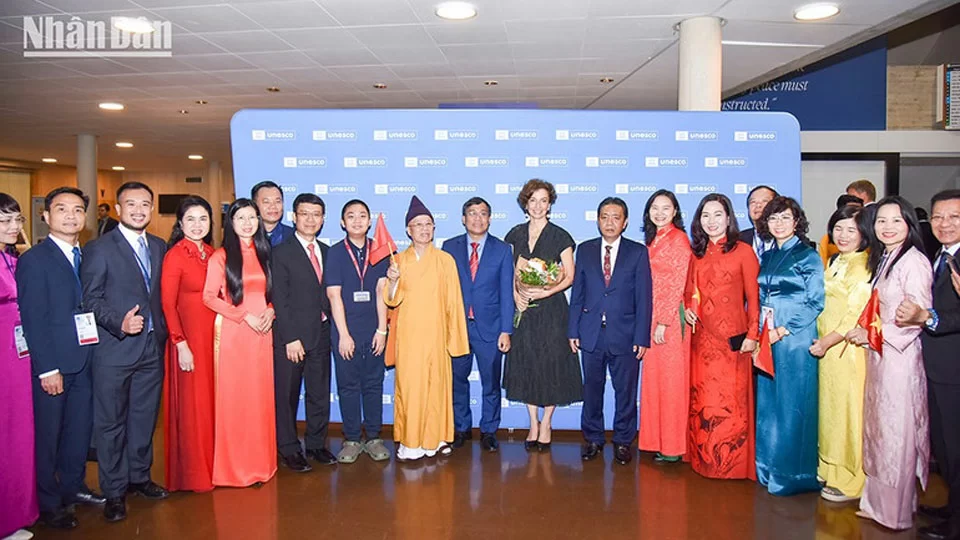 Đoàn Việt Nam tham gia Kỳ họp Kỳ họp lần thứ 47 của Ủy ban Di sản Thế giới (UNESCO).