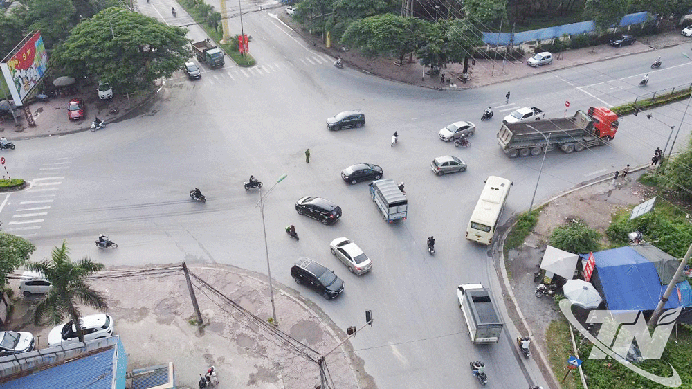 Cần sớm khôi phục đèn giao thông tại ngã tư Khu công nghiệp Sông Công I