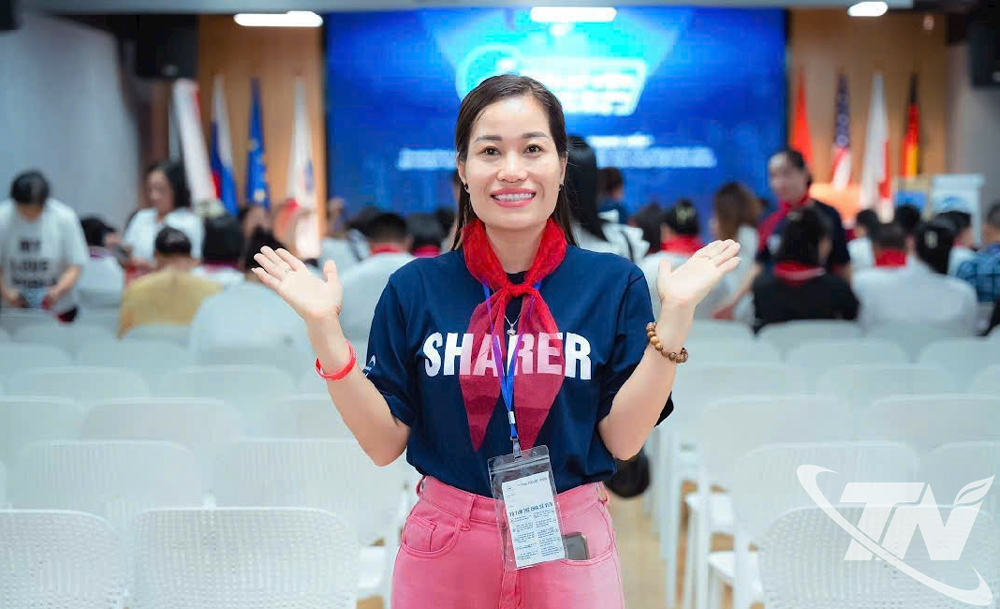 Chị Phan Thị Thúy luôn yêu thích công việc hiện tại của mình.