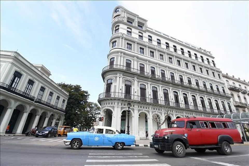 Quang cảnh đường phố La Habana, Cuba. (Ảnh tư liệu: THX/TTXVN)
