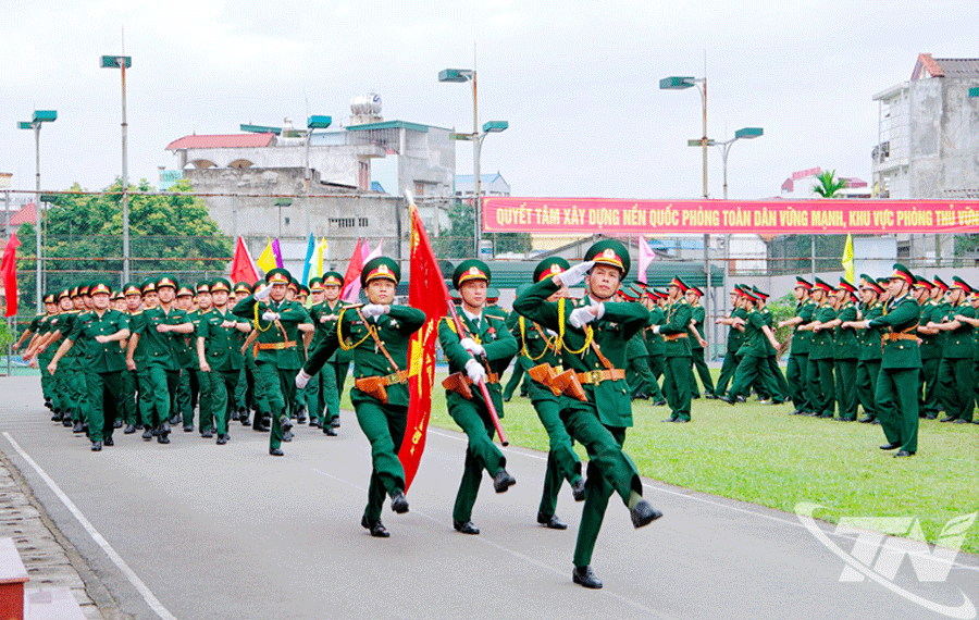 Lực lượng vũ trang tỉnh Thái Nguyên ngày càng vững mạnh.