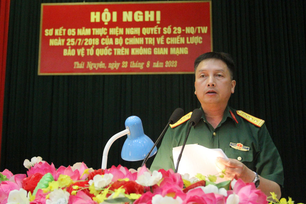 Sơ kết thực hiện Chiến lược bảo vệ Tổ quốc trên không gian mạng