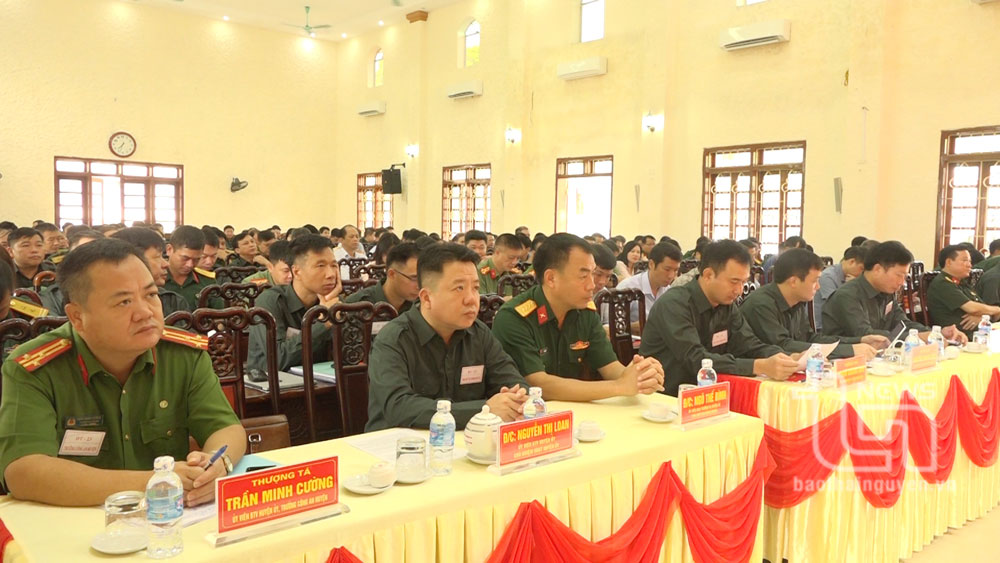 Đại Từ: Bồi dưỡng diễn tập khu vực phòng thủ
