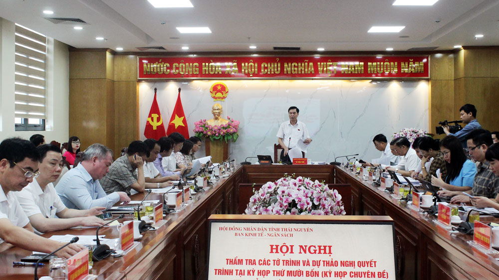 Ban Kinh tế - Ngân sách: Thẩm tra 8 nội dung trình tại Kỳ họp thứ 14 HĐND tỉnh