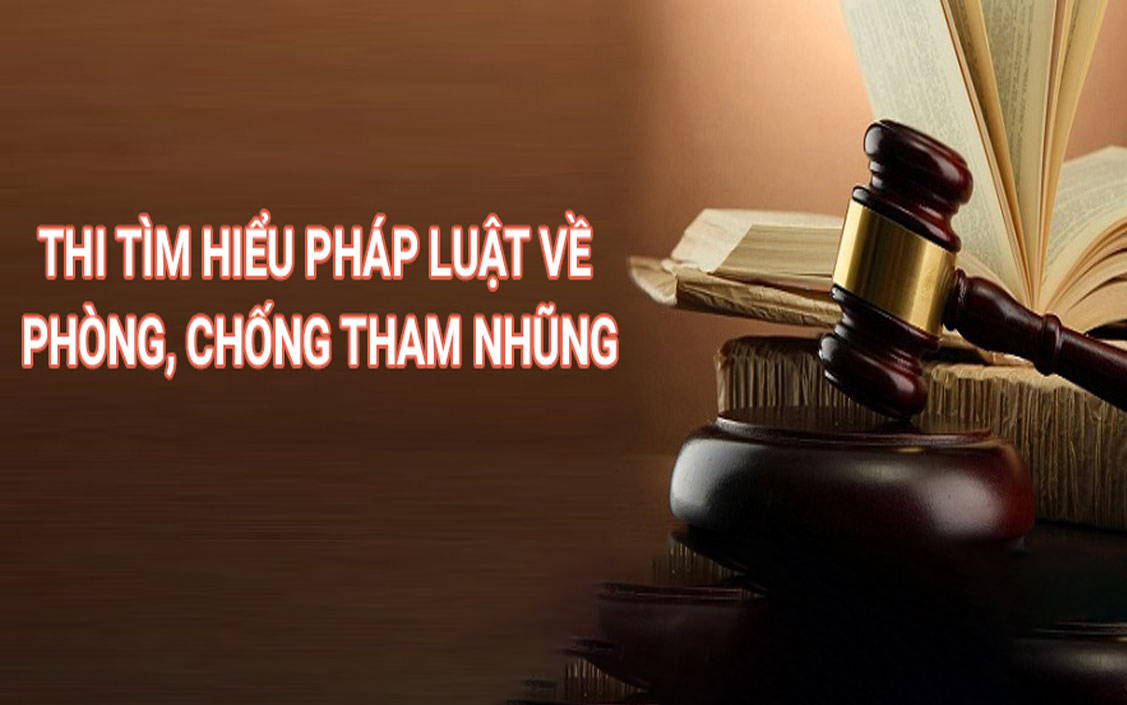 Tổ chức thi “Tìm hiểu pháp luật về phòng, chống tham nhũng, tiêu cực”