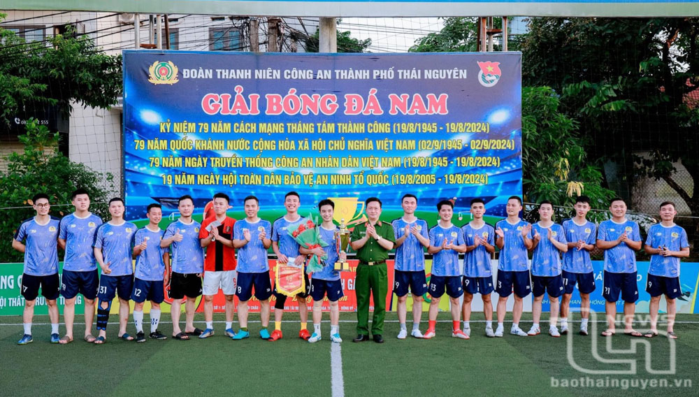 Giải bóng đá nam trong lực lượng Công an TP. Thái Nguyên