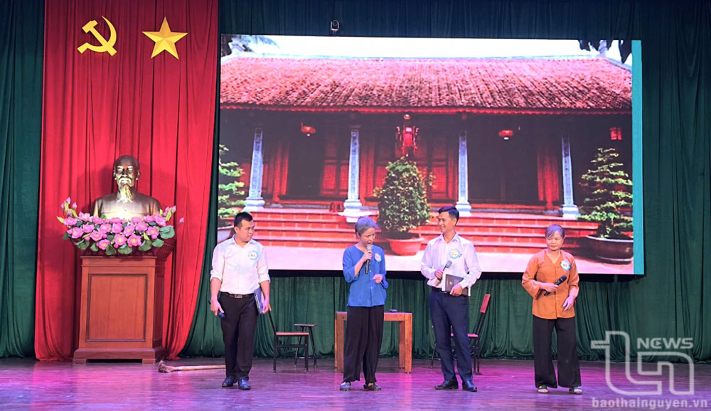 Sôi nổi Hội thi Dân vận khéo huyện Định Hóa